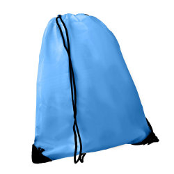 Рюкзак "Promo"; голубой; 33х38,5х1см; полиэстер; шелкография (голубой)